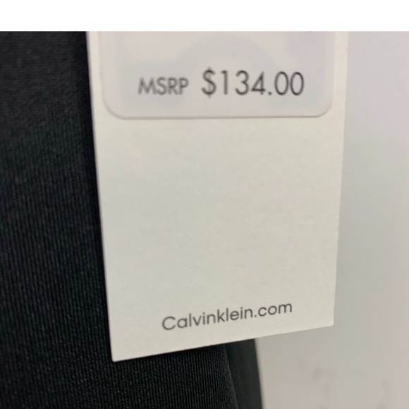 Calvin Klein Side Slit Sheath Dress - Picture 8 of 10